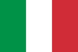 Symbol der Italien Fahne