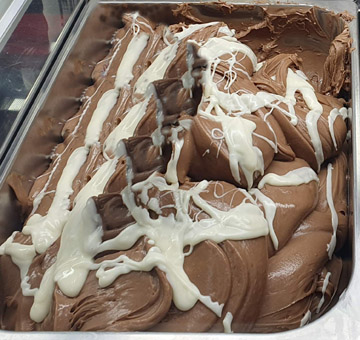 Eisidee Irish Cream. Cafe Whiskey mit weißer Schokoladevariation