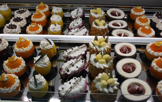 Eisidee Eisspezialitäten dekoriert zur sofortigen Verwendung