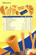 Katalog Stenger Waffeln. Eiswaffeln, Eistueten und Eisdekor aus Waffelteig. Standards und Classics. Vertrieb in Oesterreich - GrossHandel EIS GmbH.