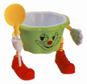 Kindereisbecher Yojoso Zirkus. Eisbecher mit Händen, Füßen und Eislöffel zum Mitnehmen. GroßHandel Eis GmbH