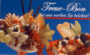 Treuebon für Eis, Eisbecher, Eiscafe. Treuebon 12 + 1, Treuegutschein. GroßHandel Eis GmbH