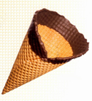 Jumbo Picco Schoko Sonderformen Waffeln. Sun Cone at. Waffeln und Tüten aus Tschechien / Znaim. Partner der GroßHandel EIS GmbH. Jumbo Picco Schoko