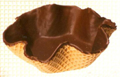 Waffelschale Schoko Sonderformen Waffeln. Sun Cone at. Waffeln und Tüten aus Tschechien / Znaim. Partner der GroßHandel EIS GmbH. Waffelschale Schoko