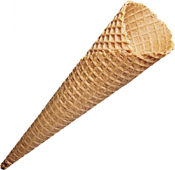 Sun Cone Zuckertüten. Gerollte Eistüten ohne Rand. Eishörnchen Cono Arti. GroßHandel EIS GmbH