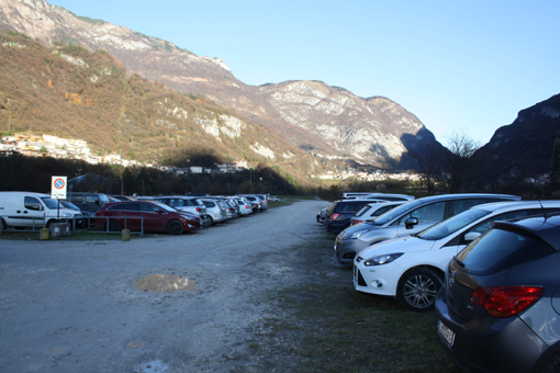 Gratis Parkplatz. Mig Longarone. Älteste Eismesse der Welt in Longarone / bei Belluno