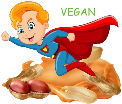 Superman Erdnusseis mit Erdnussvariation. Eispaste zur Herstellung von Speiseeis mit Erdnüssen. Vegan und Lactosefrei
