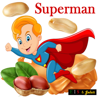 Eis & Gelati Superman. Kindereis Erdnusseis. GroßHandel Eis GmbH